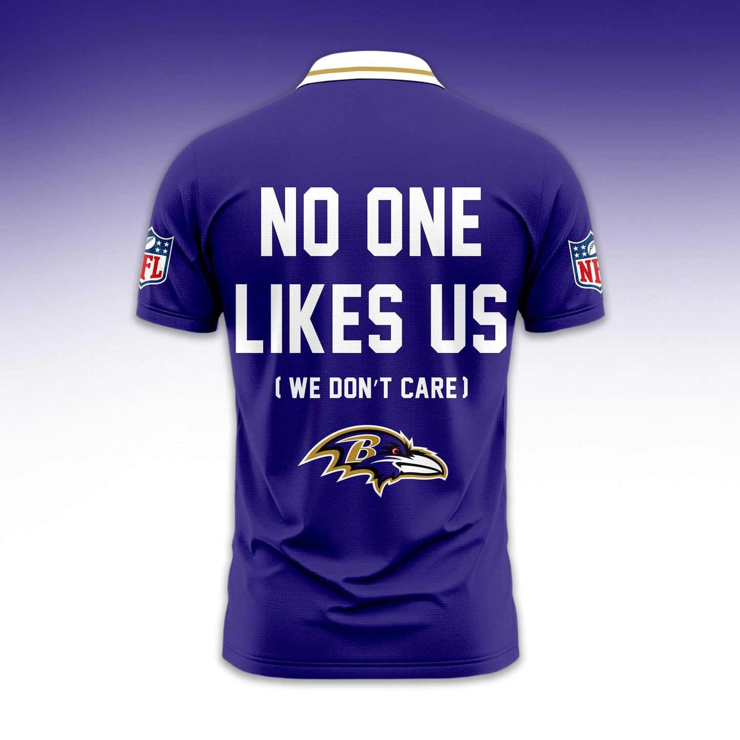 LIMITED EDITION - NEW CUSTOMIZED NFL28 BTR BALTIMORE RAVENS UNISEX T-SHIRT, POLO & HOODIE