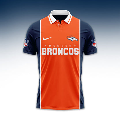 LIMITED EDITION - NEW CUSTOMIZED NFL13 DVB DENVER BRONCOS UNISEX T-SHIRT, POLO & HOODIE