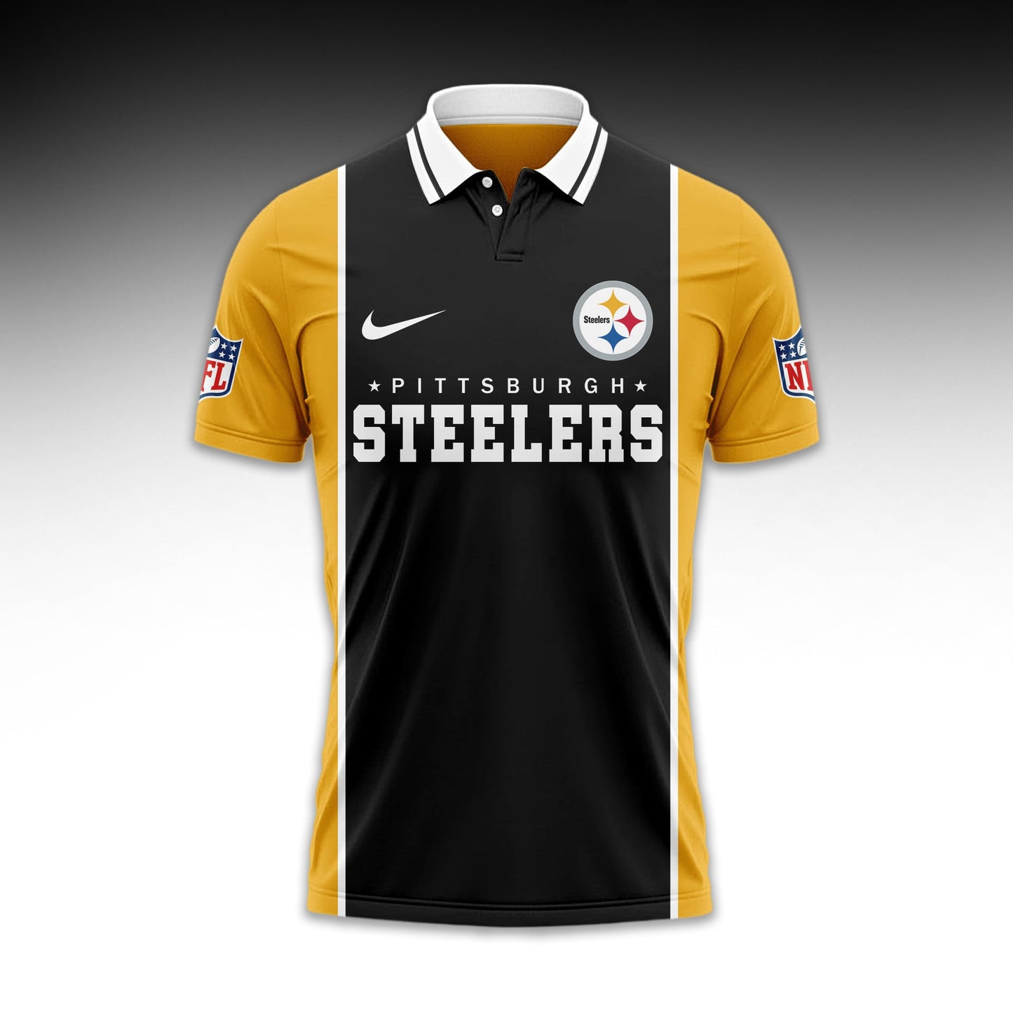 LIMITED EDITION - NEW CUSTOMIZED NFL14 PSB PITTSBURGH STEELERS UNISEX T-SHIRT, POLO & HOODIE