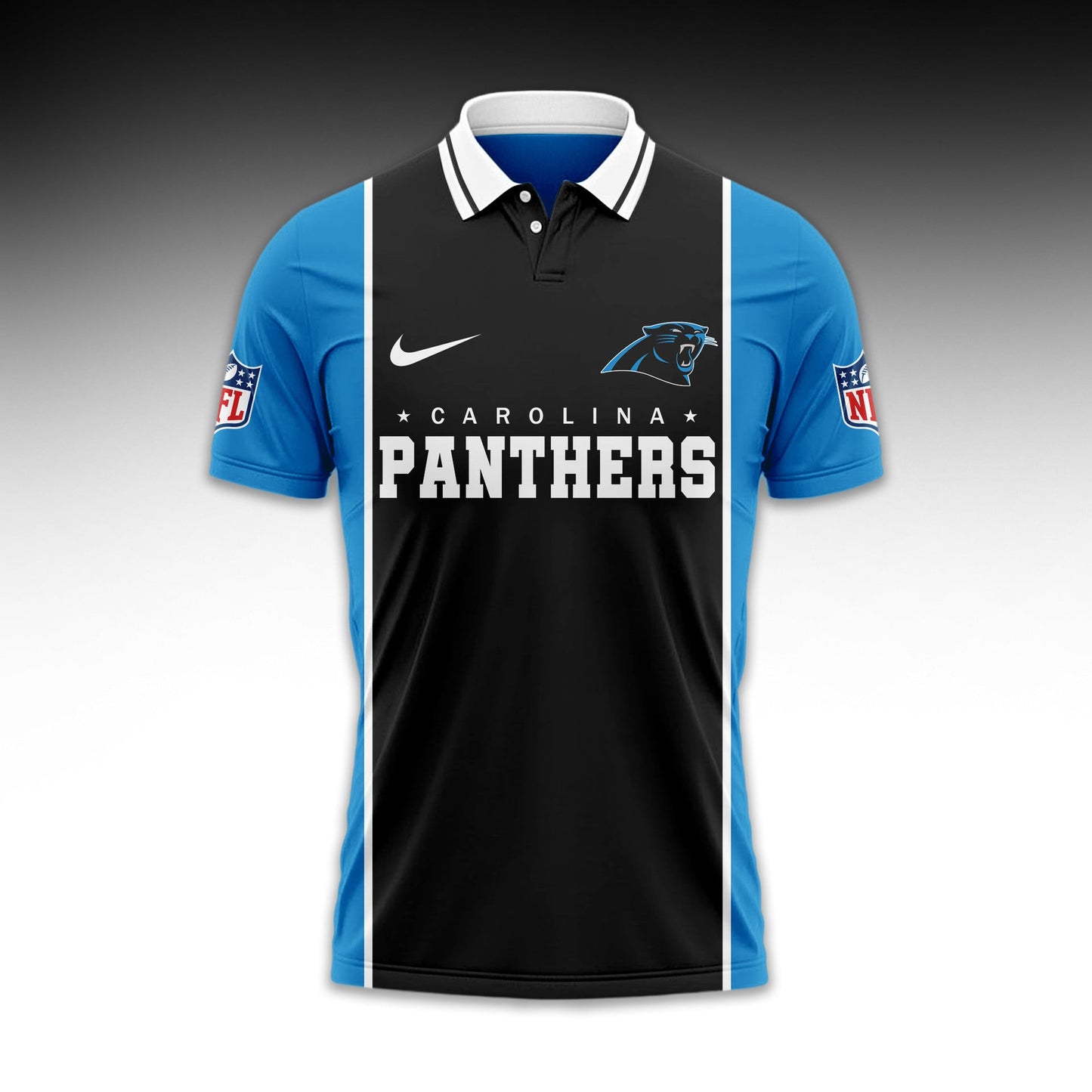 LIMITED EDITION - NEW CUSTOMIZED NFL23 CLP CAROLINA PANTHERS UNISEX T-SHIRT, POLO & HOODIE