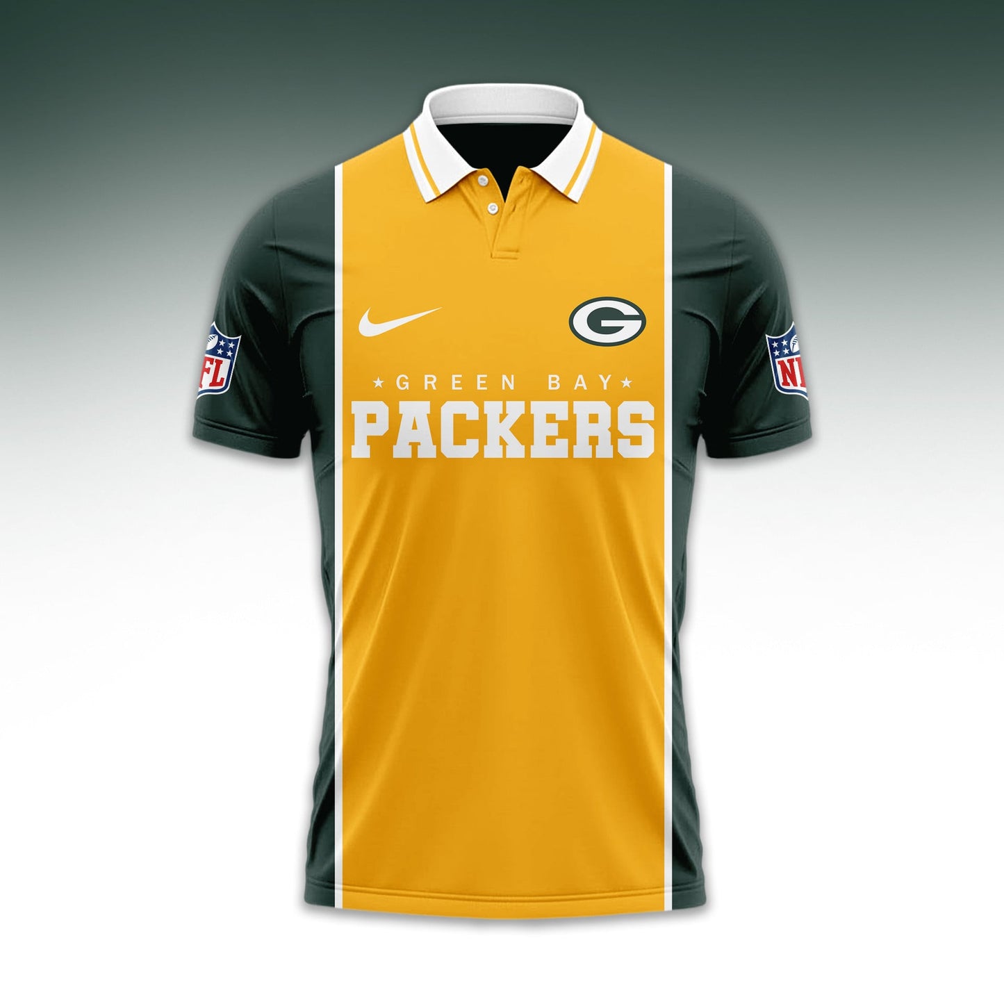 LIMITED EDITION - NEW CUSTOMIZED NFL08 GBP GREEN BAY PACKERS UNISEX T-SHIRT, POLO & HOODIE