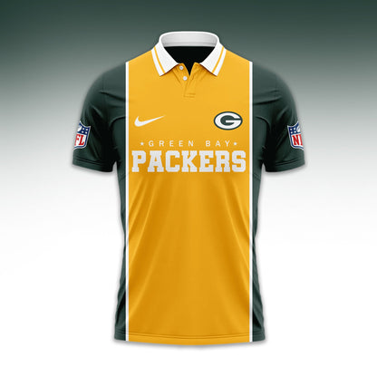 LIMITED EDITION - NEW CUSTOMIZED NFL08 GBP GREEN BAY PACKERS UNISEX T-SHIRT, POLO & HOODIE