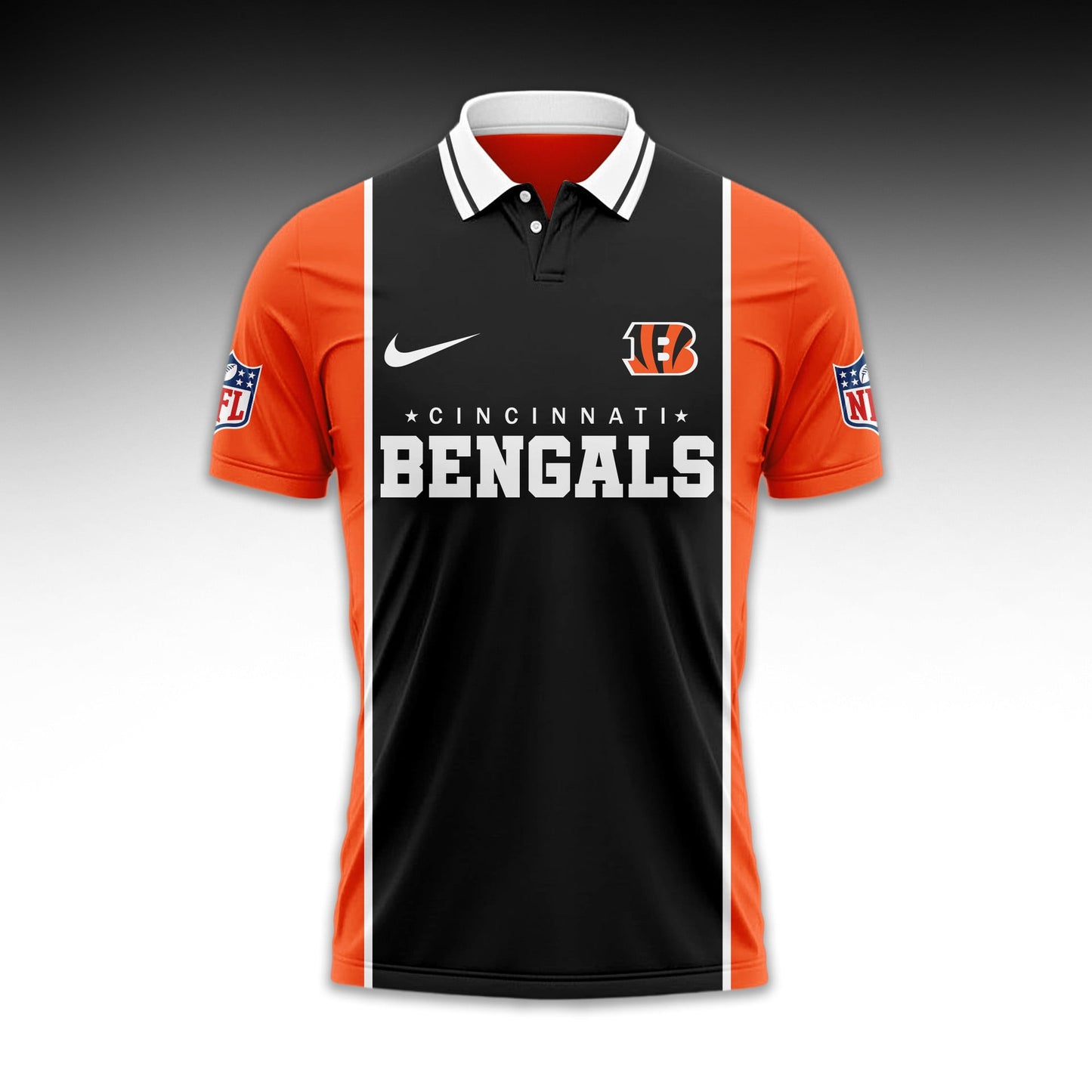 LIMITED EDITION - NEW CUSTOMIZED NFL16 CCB CINCINNATI BENGALS UNISEX T-SHIRT, POLO & HOODIE