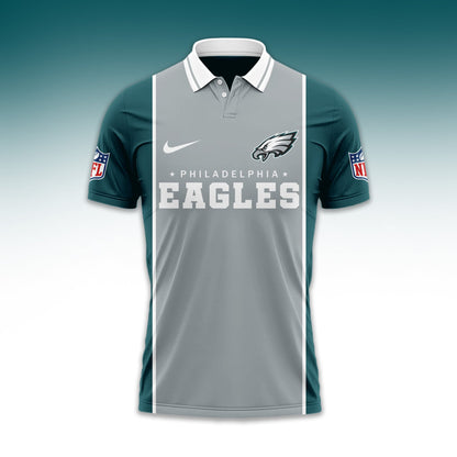 LIMITED EDITION - NEW CUSTOMIZED NFL02 PPE PHILADELPHIA EAGLES UNISEX T-SHIRT, POLO & HOODIE