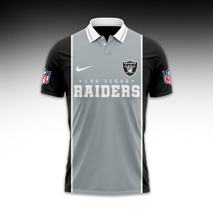 LIMITED EDITION - NEW CUSTOMIZED NFL07 LVR LAS VEGAS RAIDERS UNISEX T-SHIRT, POLO & HOODIE
