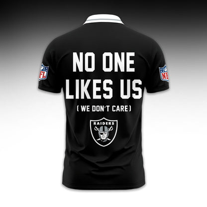 LIMITED EDITION - NEW CUSTOMIZED NFL07 LVR LAS VEGAS RAIDERS UNISEX T-SHIRT, POLO & HOODIE