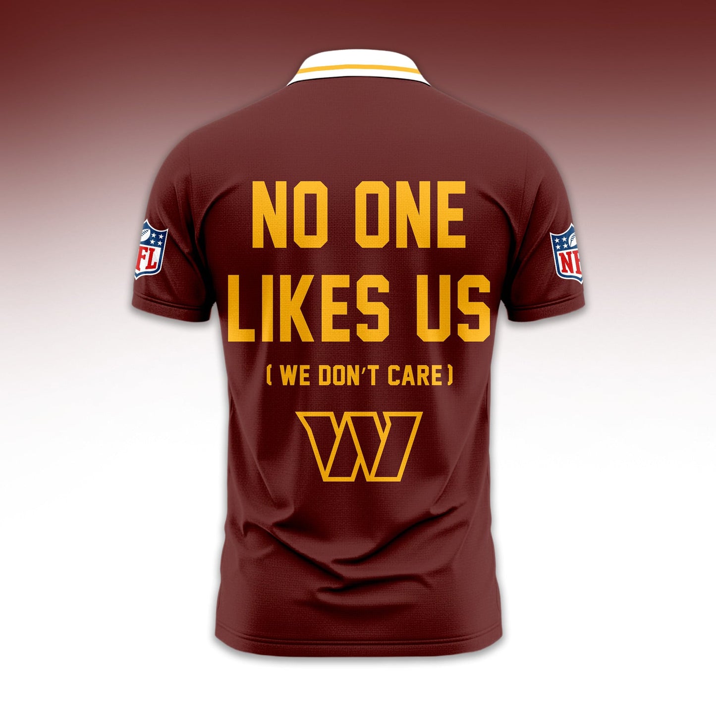 LIMITED EDITION - NEW CUSTOMIZED NFL12 WTC WASHINGTON COMMANDERS UNISEX T-SHIRT, POLO & HOODIE