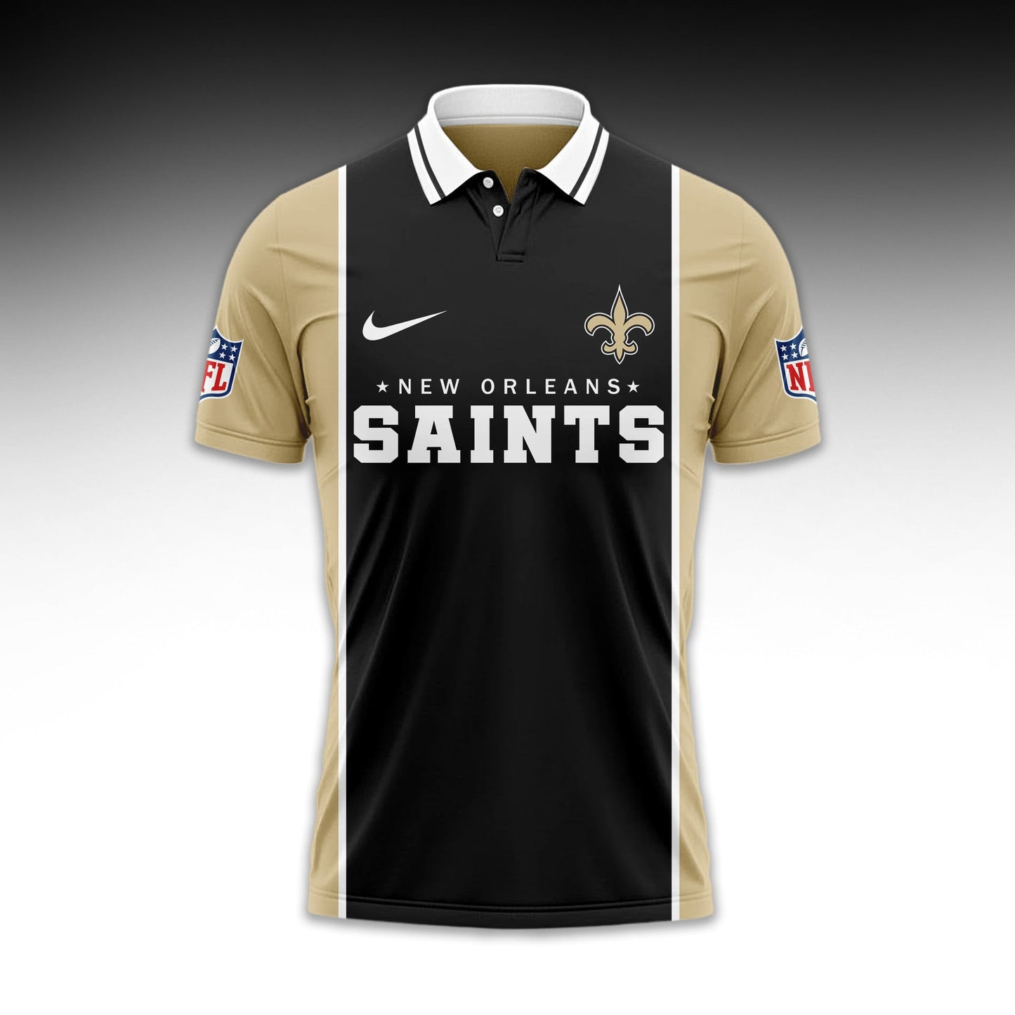 LIMITED EDITION - NEW CUSTOMIZED NFL24 NOS NEW ORLEANS SAINTS UNISEX T-SHIRT, POLO & HOODIE