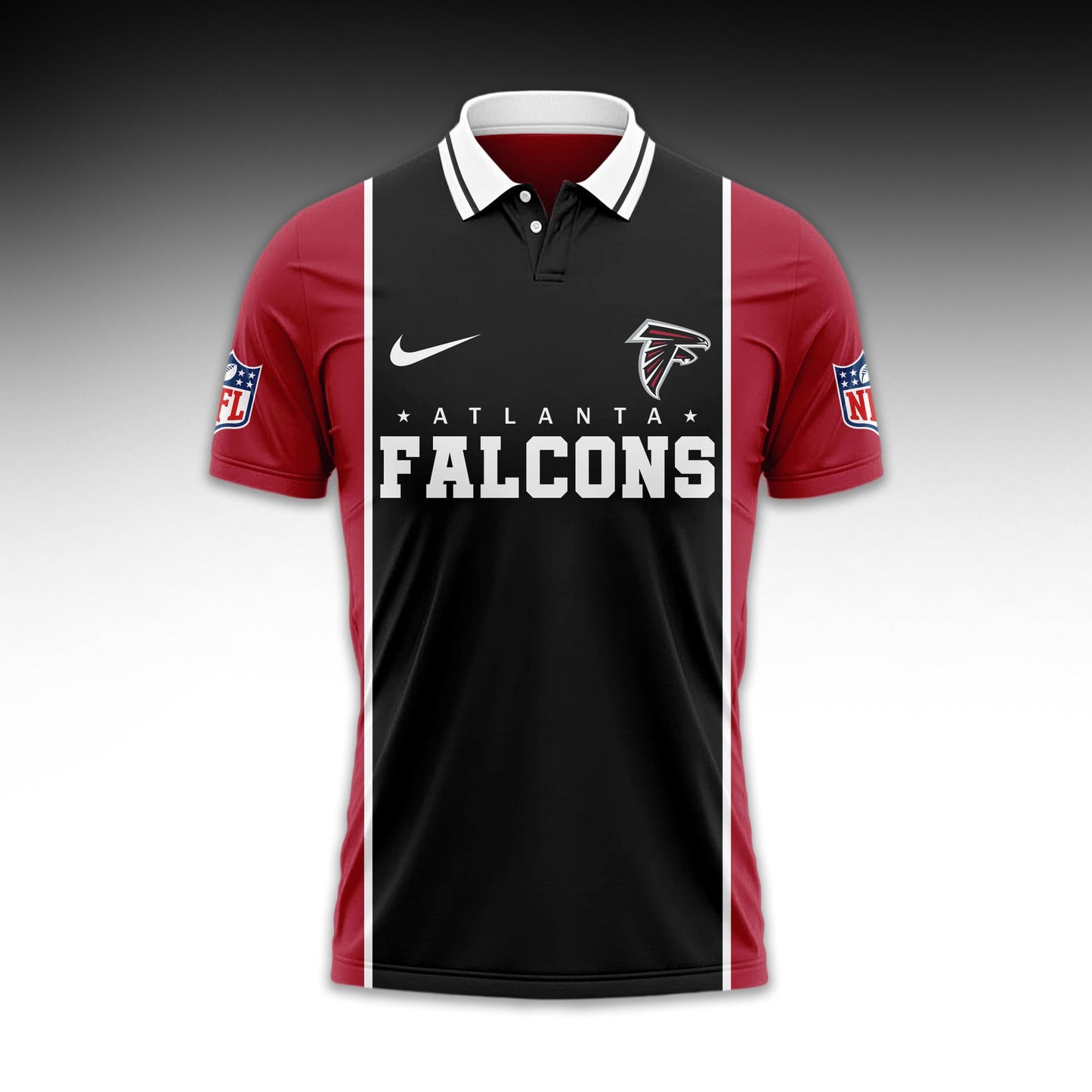 LIMITED EDITION - NEW CUSTOMIZED NFL18 ATF ATLANTA FALCONS STEELERS UNISEX T-SHIRT, POLO & HOODIE