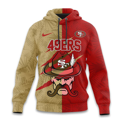 LIMITED EDITION - NEW CUSTOMIZED NFL11 SF49 SAN FRANCISCO 49ERS T-SHIRT, HOODIE, ZIP HOODIE