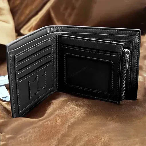New NBA Customized Special Leather Wallet ( Black & Brown )