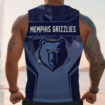 LIMITED EDITION - NEW CUSTOMIZED NBA13 MG MEMPHIS GRIZZLIES UNISEX TANK TOP