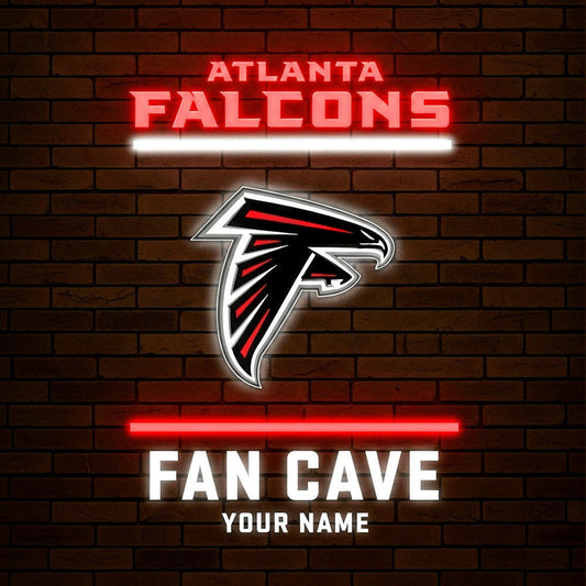 LIMITED EDITION - NEW CUSTOMIZED NFL18 ATF ATLANTA FALCONS LED LIGHT WALL DECOR