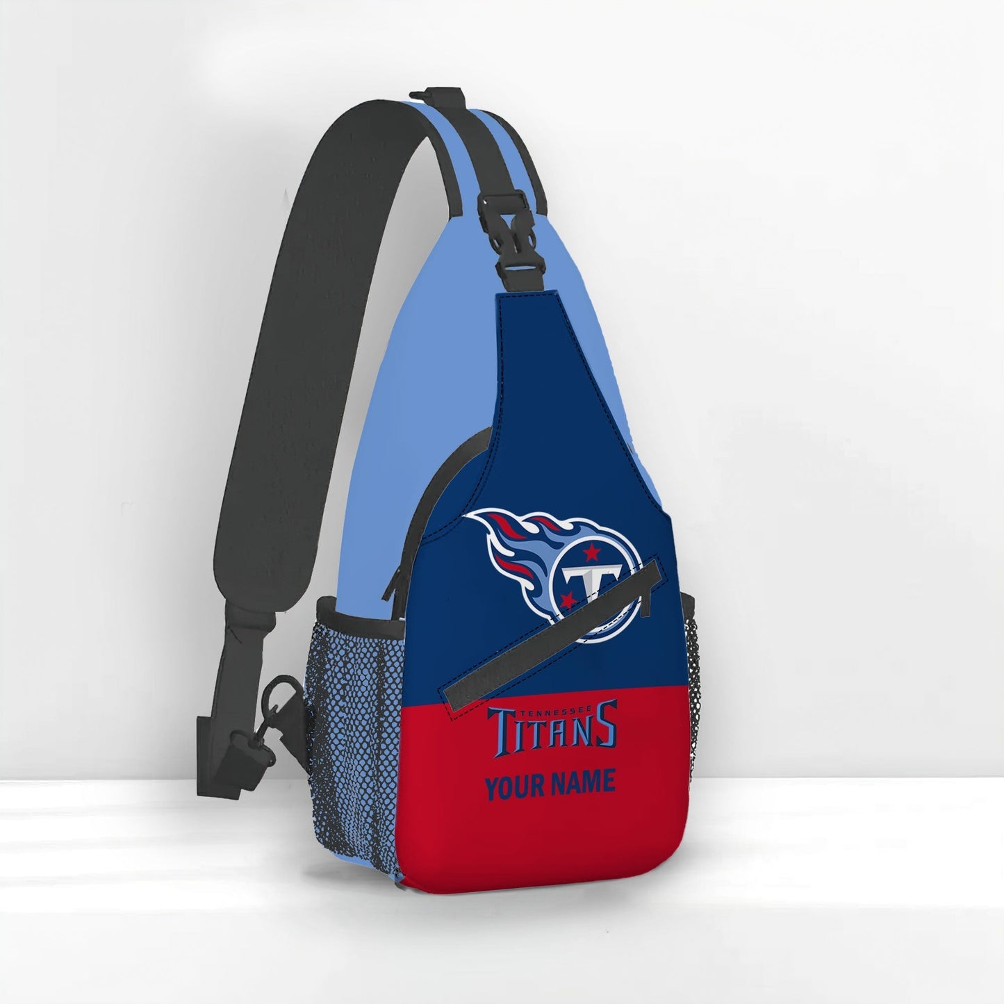 LIMITED EDITION - NEW CUSTOMIZED NFL31 TST TENNESSEE TITANS SLING BAG