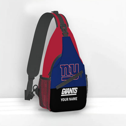 LIMITED EDITION - NEW CUSTOMIZED NFL32 NYG NEW YORK GIANTS SLING BAG