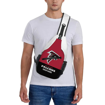 LIMITED EDITION - NEW CUSTOMIZED NFL18 ATF ATLANTA FALCONS SLING BAG