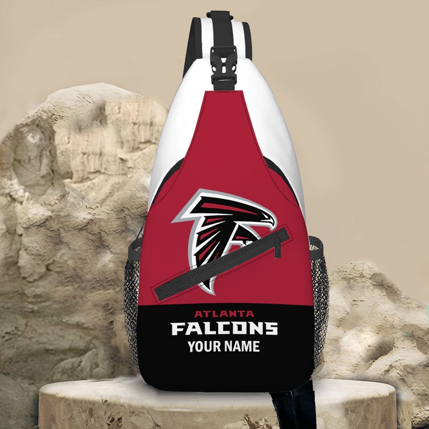 LIMITED EDITION - NEW CUSTOMIZED NFL18 ATF ATLANTA FALCONS SLING BAG