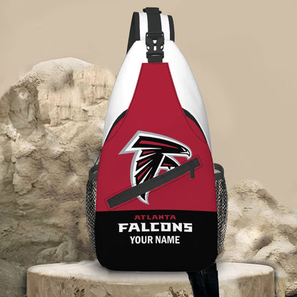 LIMITED EDITION - NEW CUSTOMIZED NFL18 ATF ATLANTA FALCONS SLING BAG