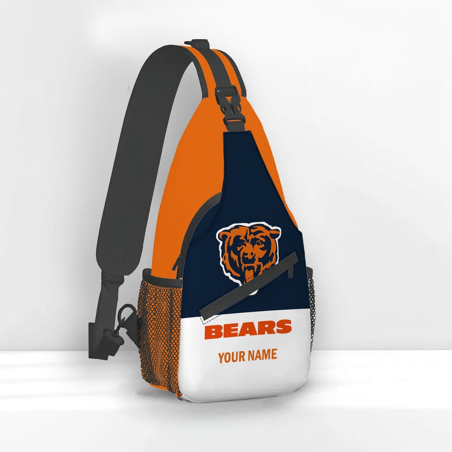 LIMITED EDITION - NEW CUSTOMIZED NFL26 CCB CHICAGO BEARS SLING BAG