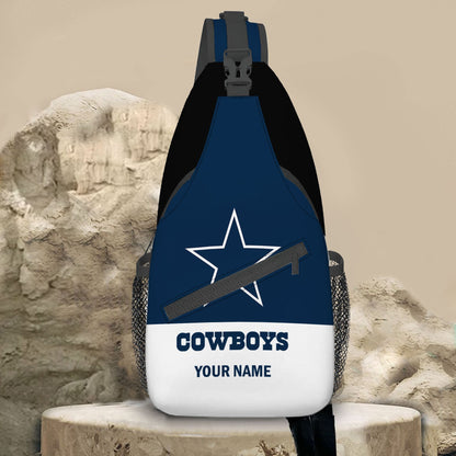 LIMITED EDITION - NEW CUSTOMIZED NFL21 DCB DALLAS COWBOYS SLING BAG