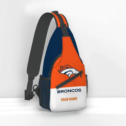 LIMITED EDITION - NEW CUSTOMIZED NFL13 DVB DENVER BRONCOS SLING BAG