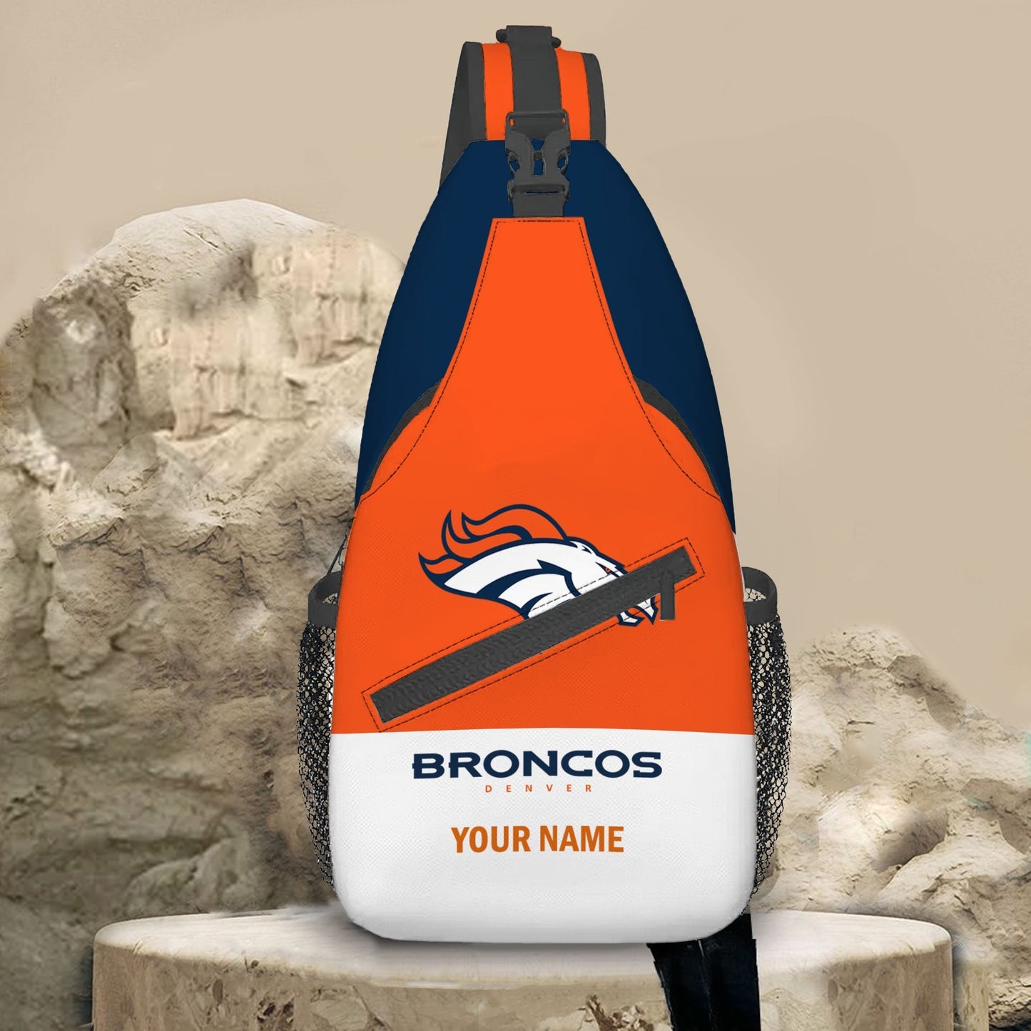 LIMITED EDITION - NEW CUSTOMIZED NFL13 DVB DENVER BRONCOS SLING BAG