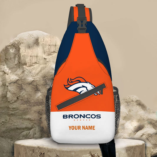 LIMITED EDITION - NEW CUSTOMIZED NFL13 DVB DENVER BRONCOS SLING BAG