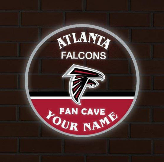 LIMITED EDITION - NEW CUSTOMIZED NFL18 ATF ATLANTA FALCONS LED LIGHT WALL DECOR