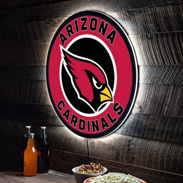 LIMITED EDITION - NEW PREMIUM NFL20 ARC ARIZONA CARDINALS LED LIGHT WALL DECOR