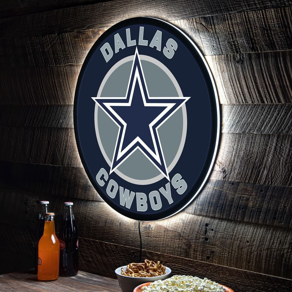 LIMITED EDITION - NEW PREMIUM NFL21 DCB DALLAS COWBOYS LED LIGHT WALL DECOR