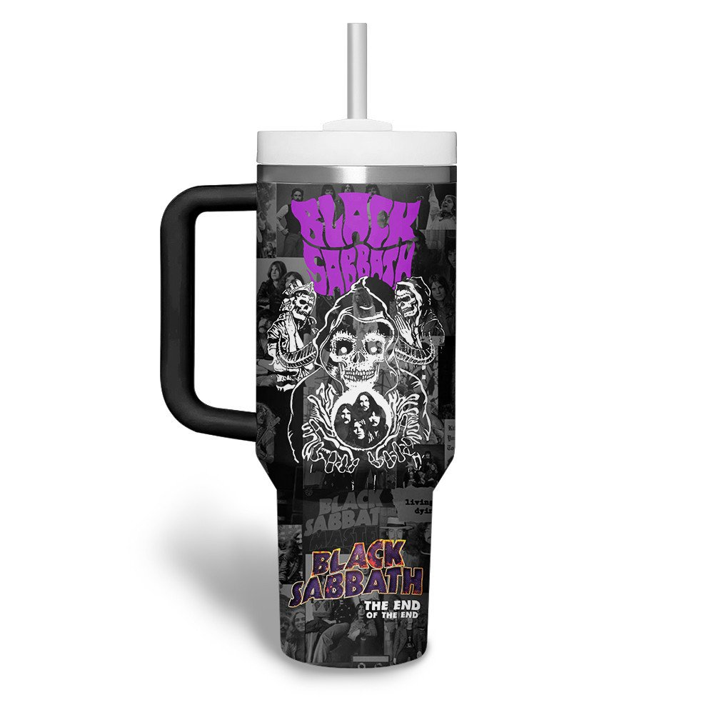NEW PREMIUM BLACK SABBATH 40 OZ TUMBLER PERFECT GIFT FOR FAN