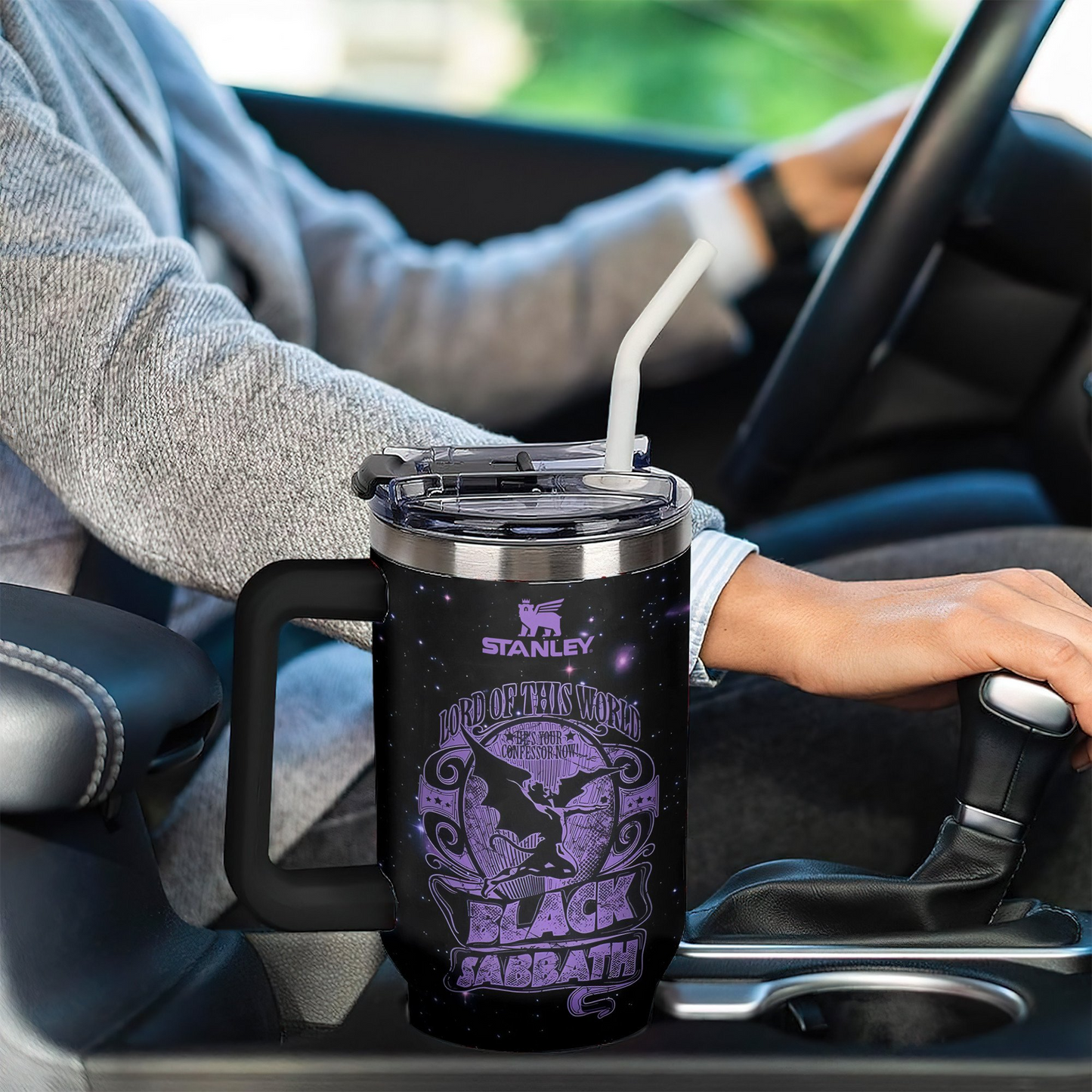 NEW PREMIUM BLACK SABBATH 40 OZ TUMBLER PERFECT GIFT FOR FAN