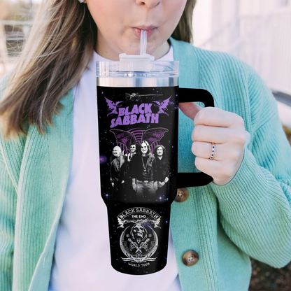 NEW PREMIUM BLACK SABBATH 40 OZ TUMBLER PERFECT GIFT FOR FAN