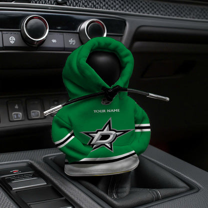 LIMITED EDITION - NEW CUSTOMIZED NHL15 DLS DALLAS STARS AUTOMOTIVE HOODIE SHIFT KNOB COVER