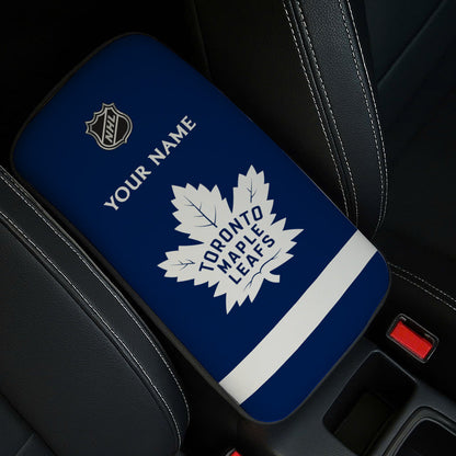 LIMITED EDITION - NEW CUSTOMIZED NHL23 TML TORONTO MAPLE LEAFS CAR ARMREST PAD COVER