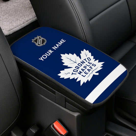 LIMITED EDITION - NEW CUSTOMIZED NHL23 TML TORONTO MAPLE LEAFS CAR ARMREST PAD COVER