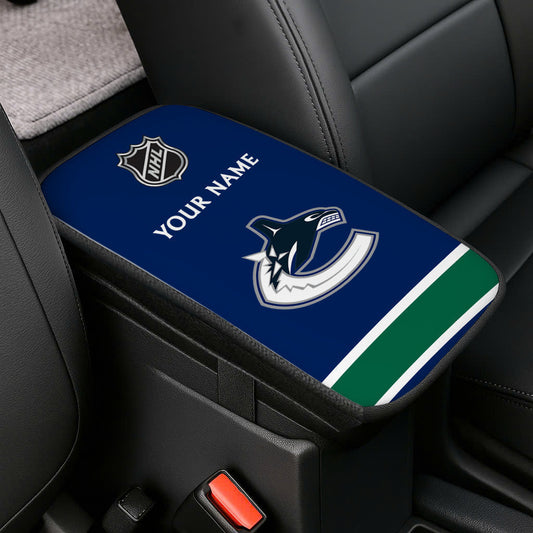 LIMITED EDITION - NEW CUSTOMIZED NHL19 VCC VANCOUVER CANUCKS CAR ARMREST PAD COVER