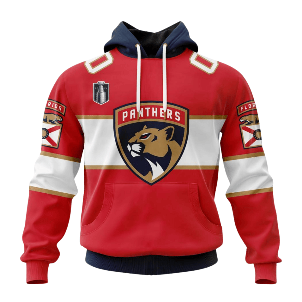 LIMITED EDITION - NEW CUSTOMIZED NHL01 FPT FLORIDA PANTHERS HOODIE
