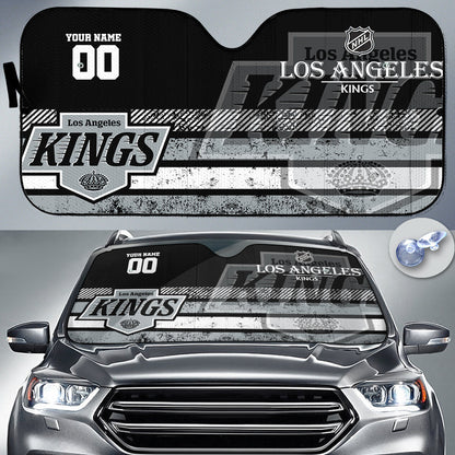 LIMITED EDITION - NEW CUSTOMIZED NHL16 LAK LOS ANGELES KINGS AUTO WINDSHIELD SHADE