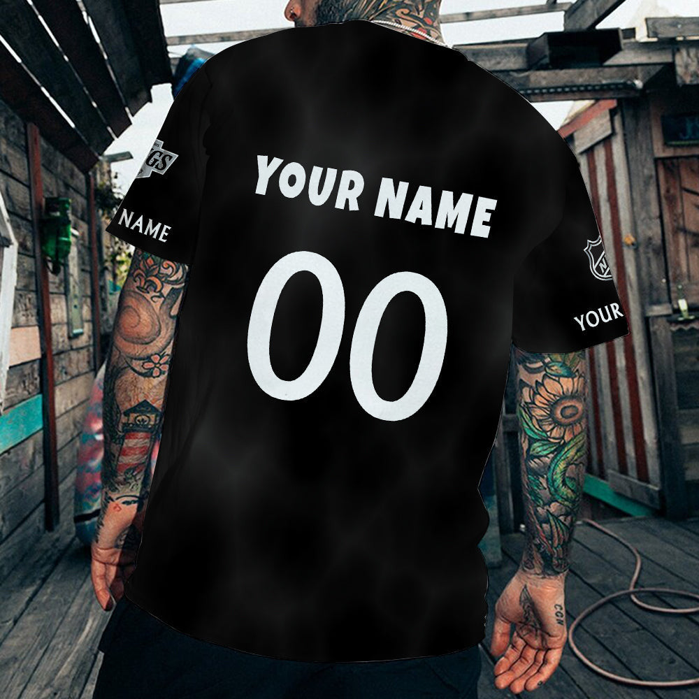 LIMITED EDITION - NEW CUSTOMIZED NHL16 LAK LOS ANGELES KINGS T-SHIRT