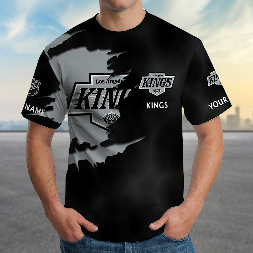 LIMITED EDITION - NEW CUSTOMIZED NHL16 LAK LOS ANGELES KINGS T-SHIRT