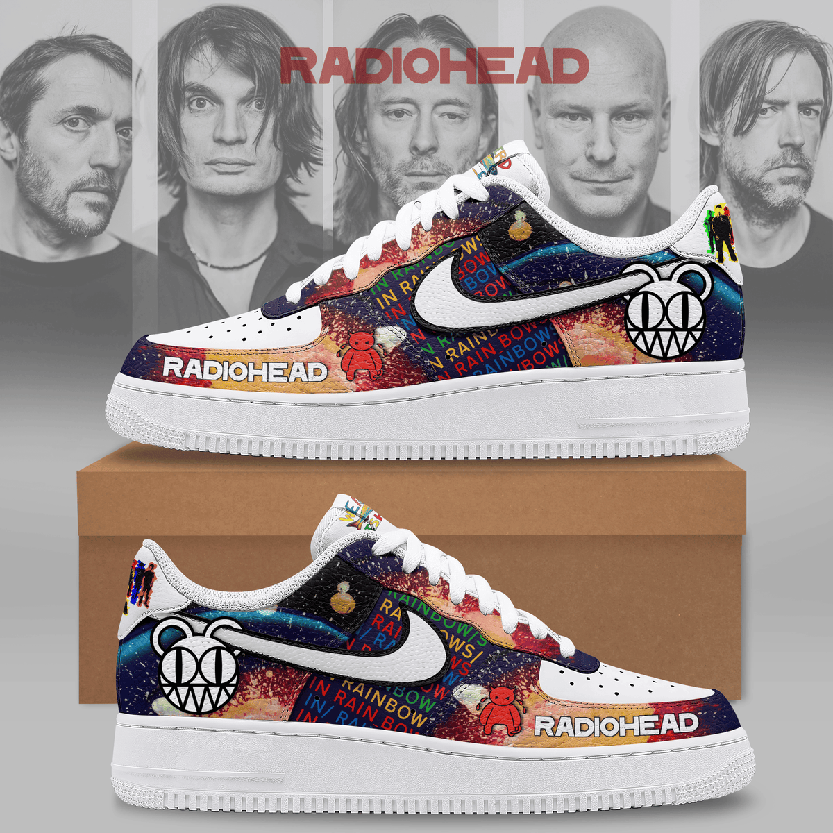NEW PREMIUM RADIOHEAD SNEAKERS