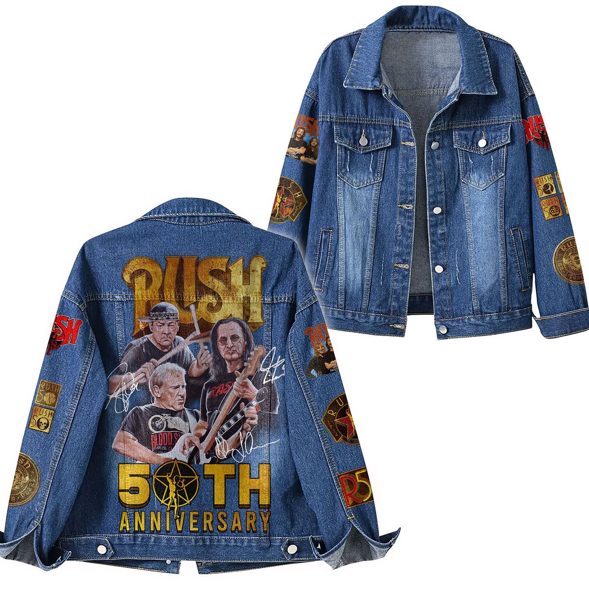 LIMITED EDITION - NEW PREMIUM RUSH DENIM JACKET