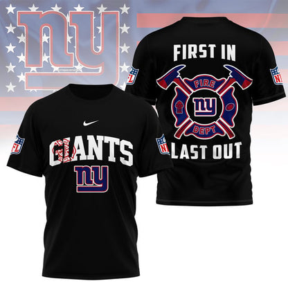 LIMITED EDITION - NEW CUSTOMIZED NFL32 NYG NEW YORK GIANTS FIRE DEPT 3D SHIRT