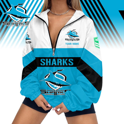 LIMITED EDITION - NEW 08 CNS CUSTOMIZED V-NECK ZIPPER SWEATSHIRT JACKET