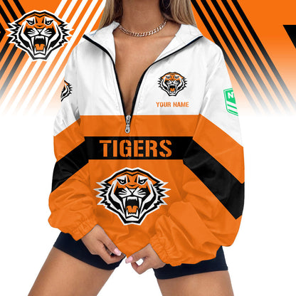 LIMITED EDITION - NEW 16 WTG CUSTOMIZED V-NECK ZIPPER SWEATSHIRT JACKET