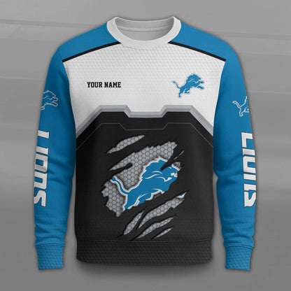 LIMITED EDITION - NEW CUSTOMIZED NFL04 DT LIONS T-SHIRTS, POLO, SWEASHIRTS, HOODIE & ZIP HOODIE