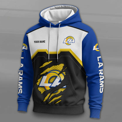 LIMITED EDITION - NEW CUSTOMIZED NFL22 LA RAMS T-SHIRTS, POLO, SWEASHIRTS, HOODIE & ZIP HOODIE