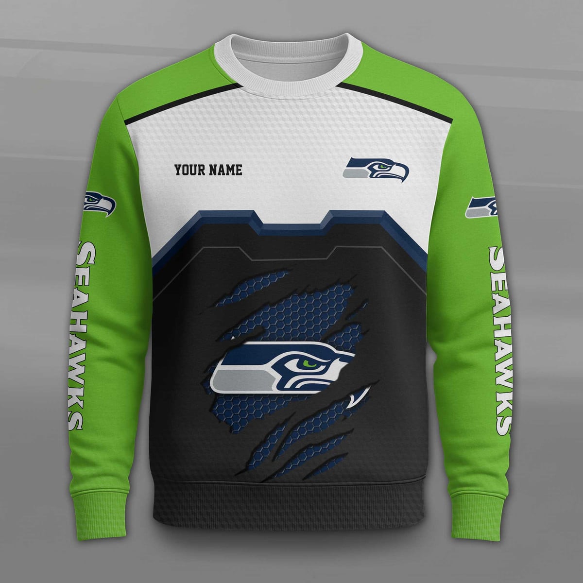 LIMITED EDITION - NEW CUSTOMIZED NFL06 SE SEAHAWKS T-SHIRTS, POLO, SWEASHIRTS, HOODIE & ZIP HOODIE