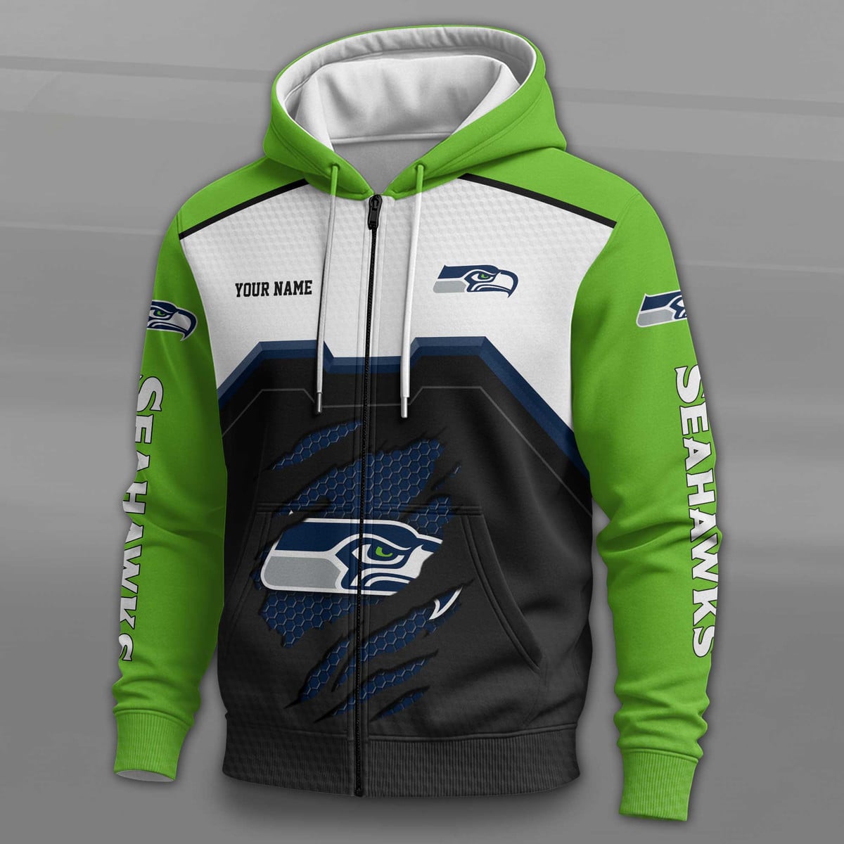 LIMITED EDITION - NEW CUSTOMIZED NFL06 SE SEAHAWKS T-SHIRTS, POLO, SWEASHIRTS, HOODIE & ZIP HOODIE